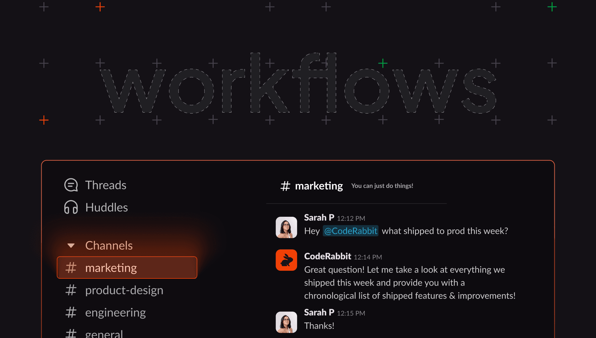 CodeRabbit Agent for Slack in action: Four workflows we caught on tape