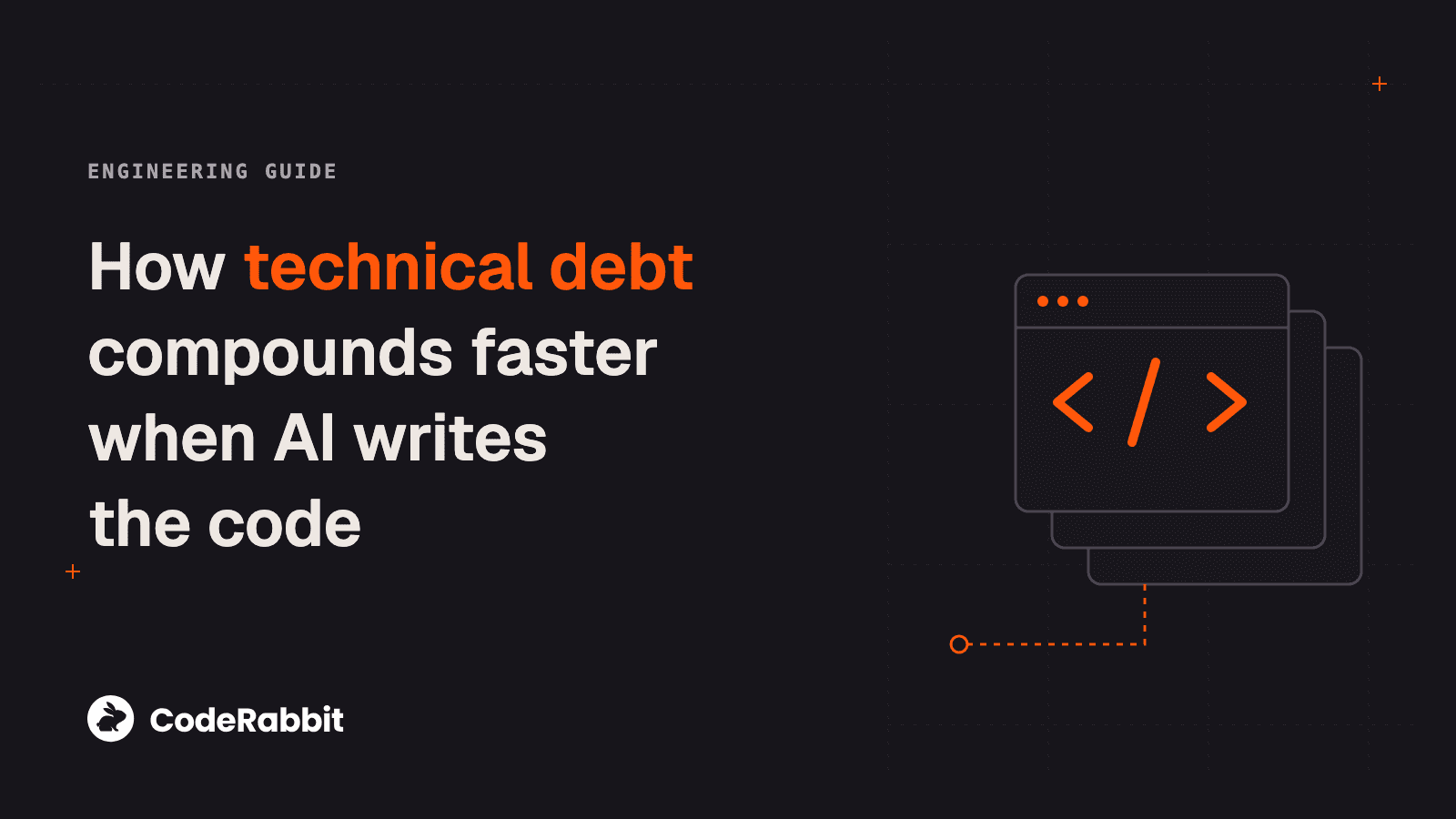 How technical debt compounds faster when AI writes the code