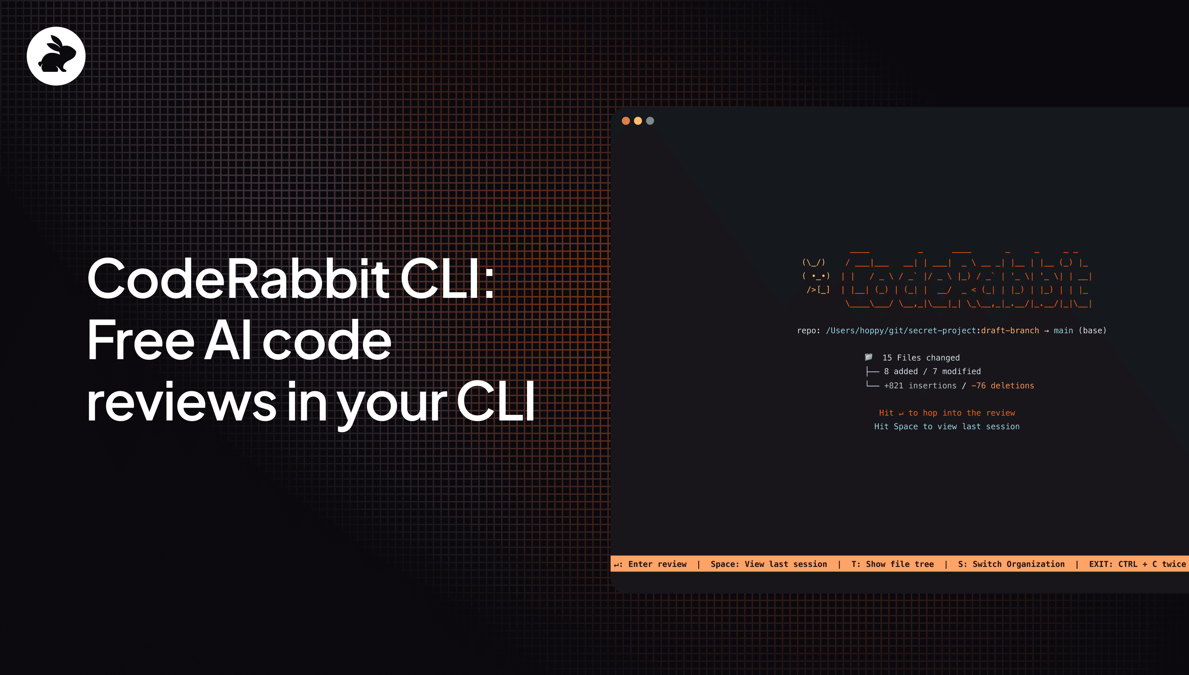CodeRabbit CLI - free AI code reviews in your CLI