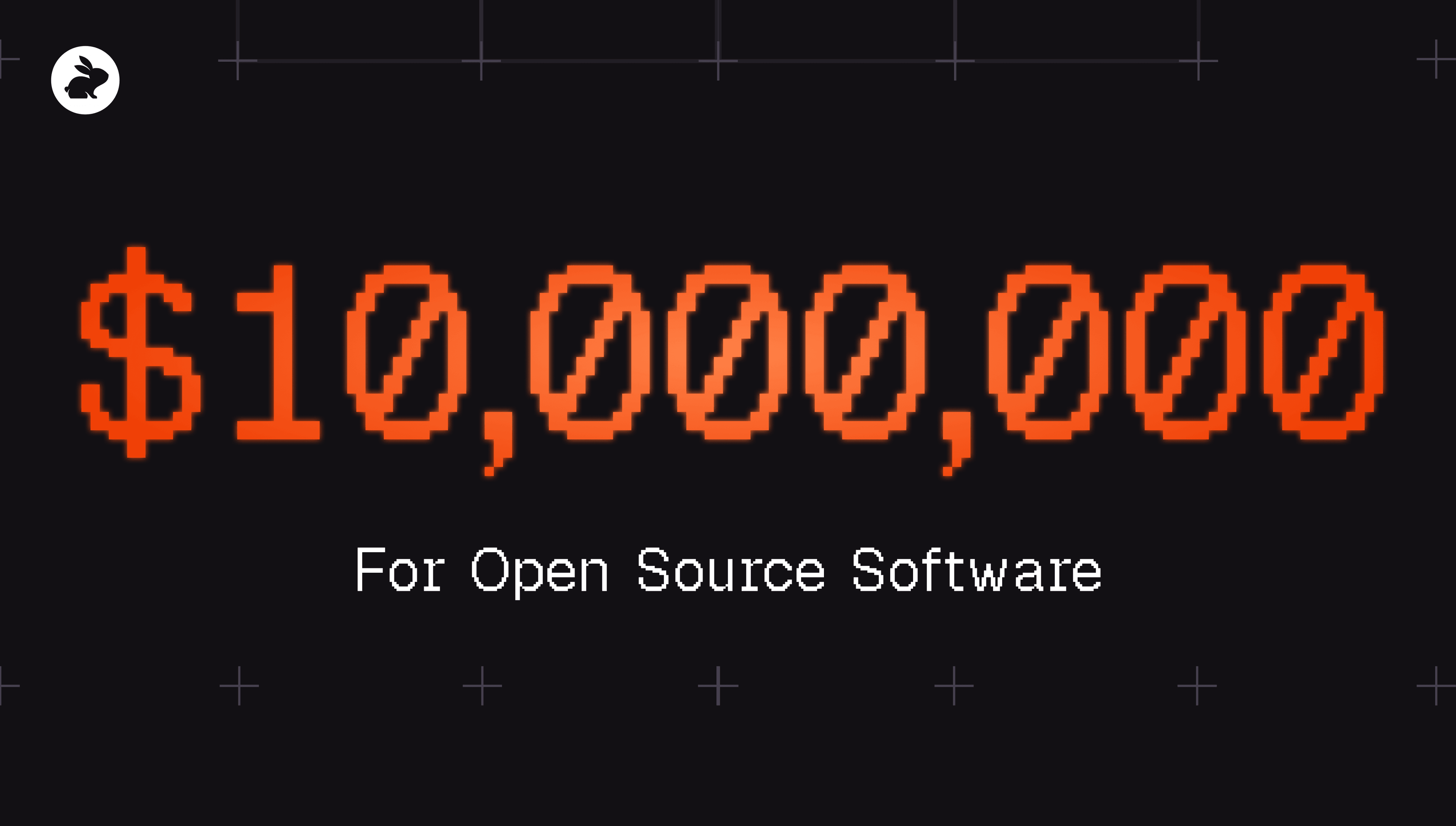 The world runs on open source. We’re putting more than $10 million behind it