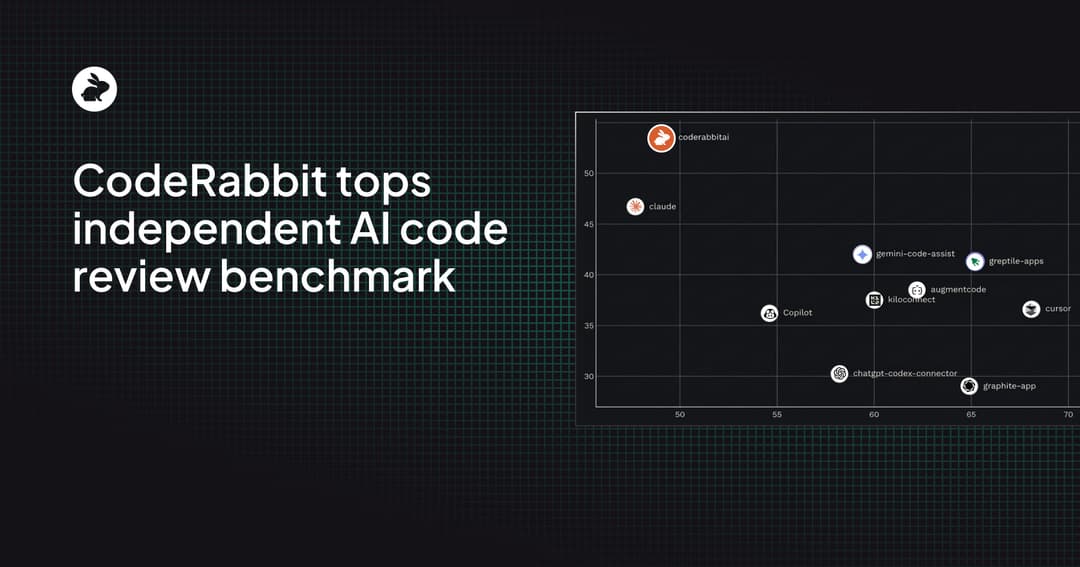 CodeRabbit tops the first independent AI code review benchmark