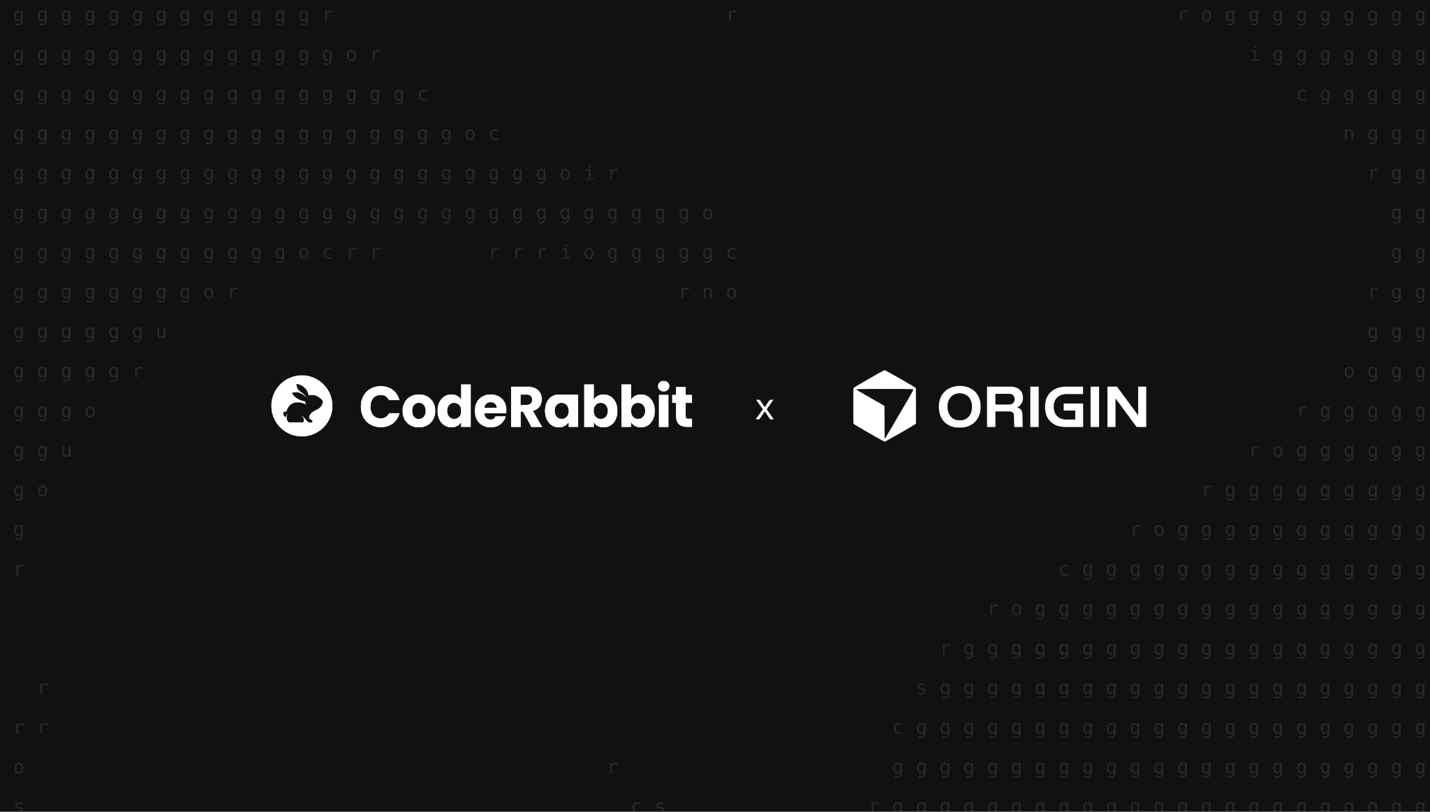 CodeRabbit and Cursor Origin logos on a dark background.