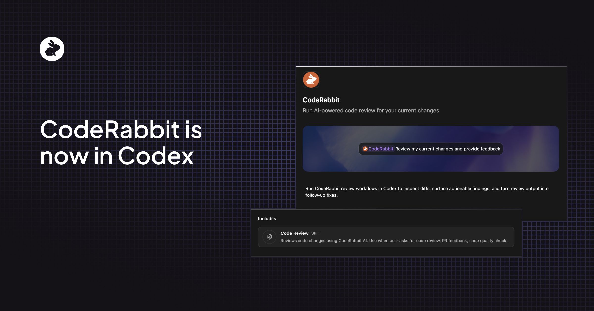 Introducing the CodeRabbit plugin for Codex