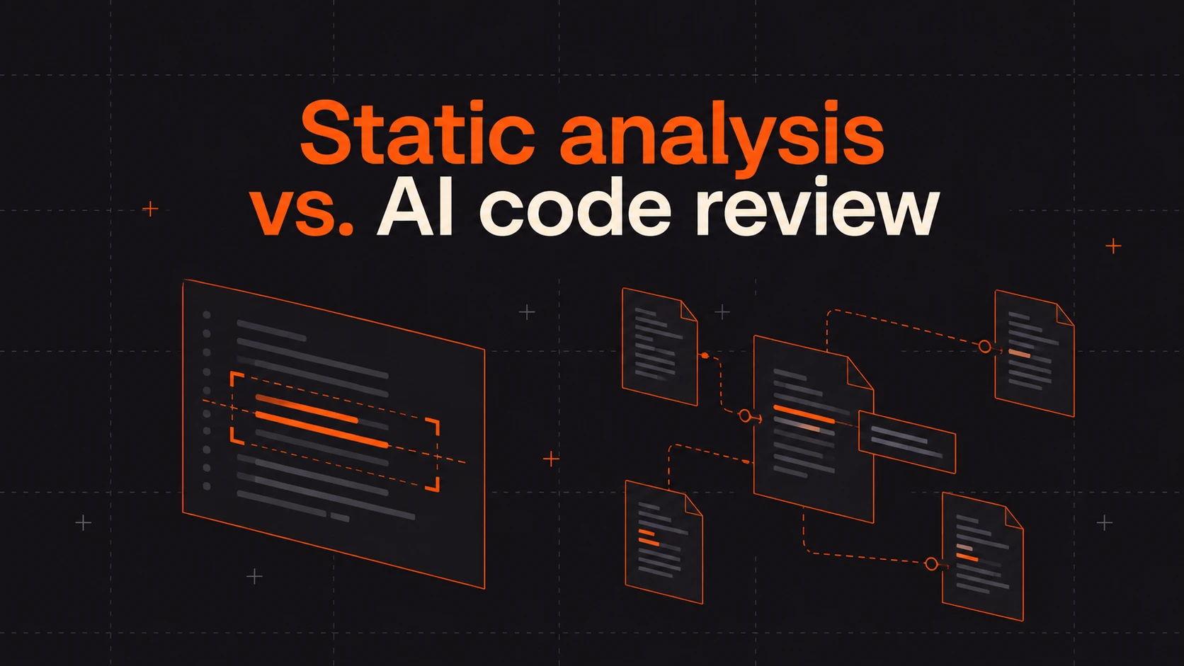 Static analysis vs. AI code review: Which catches what?