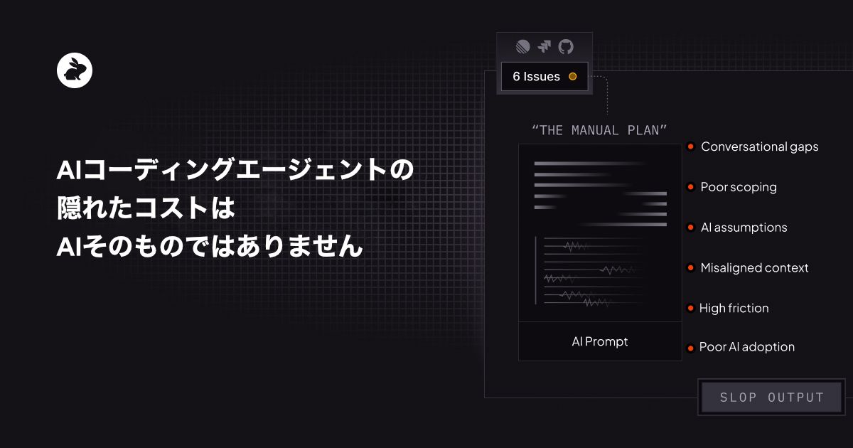 Misalignment(ミスアラインメント):AIコーディングエージェントの隠れたコストは、AIそのものではない