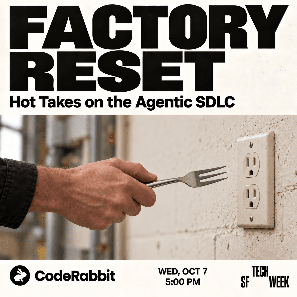 Factory Reset: Hot Takes on the Agentic SDLC event artwork