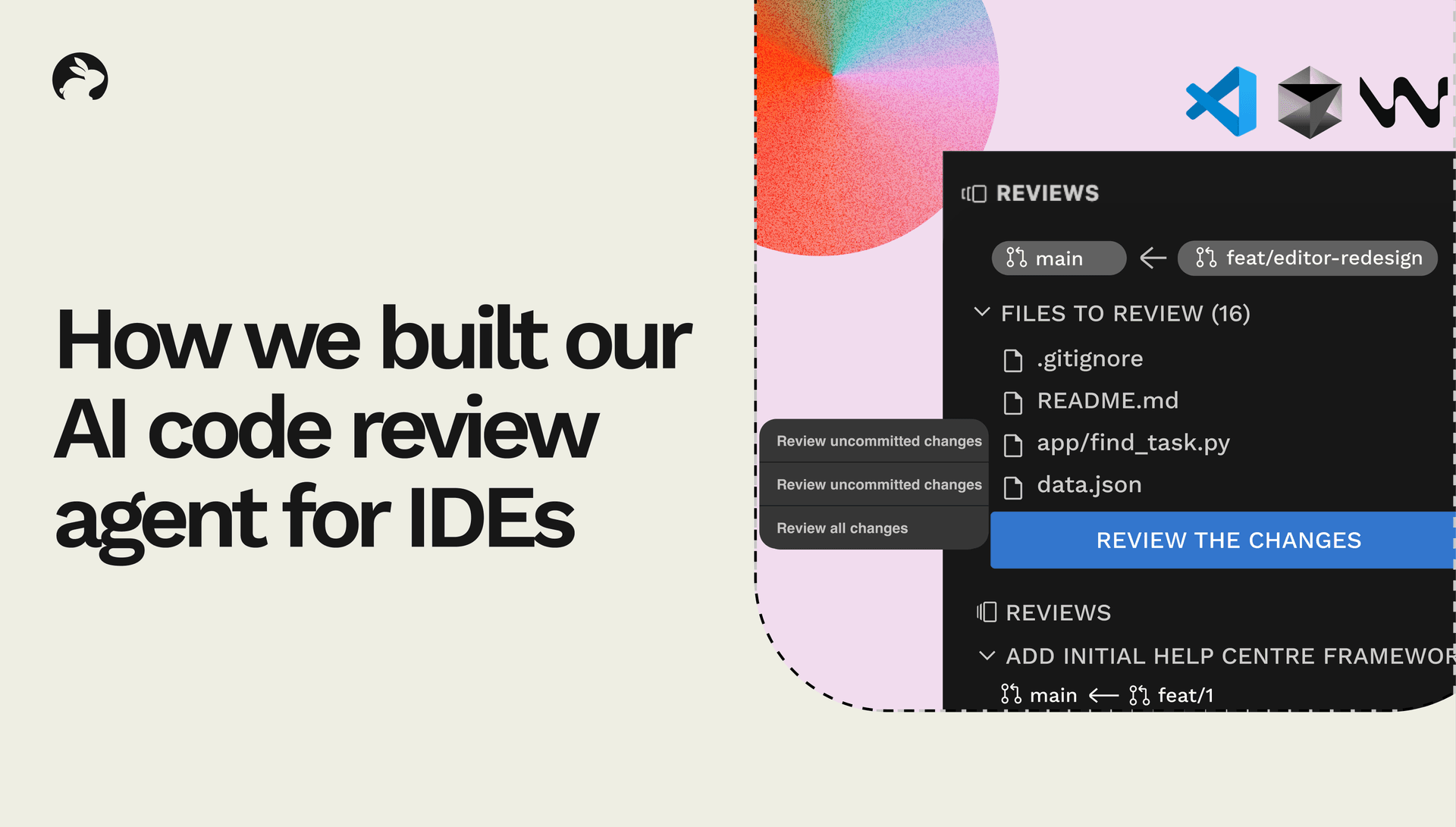 How we built our AI code review tool for IDEs
