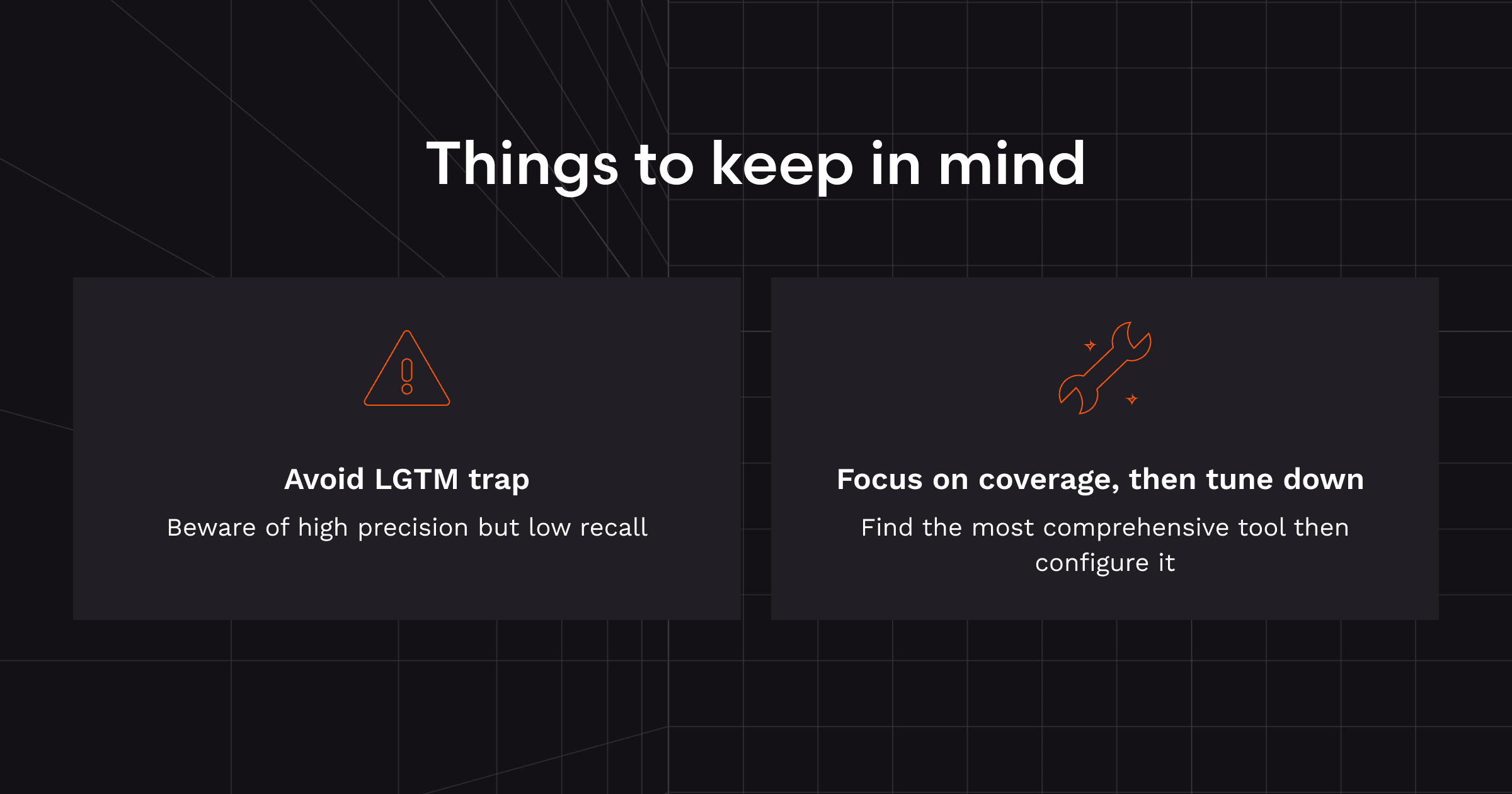 An (actually useful) framework for evaluating AI code review tools
