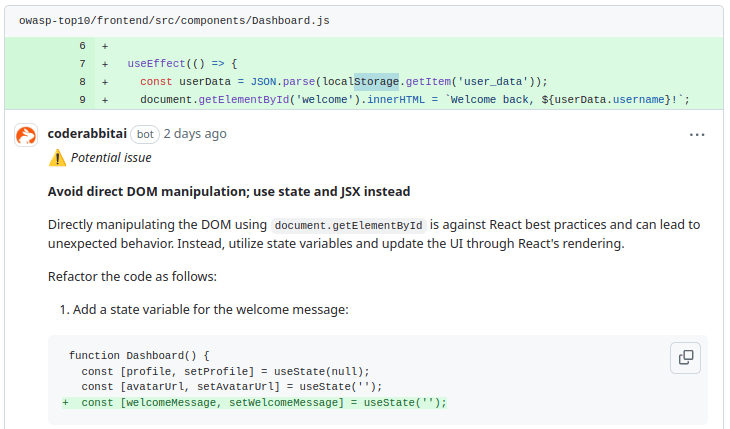 How to Automate OWASP Security Reviews in Your Pull Requests?