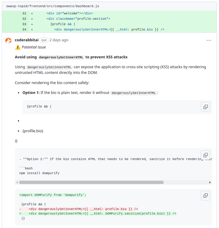 How to Automate OWASP Security Reviews in Your Pull Requests?