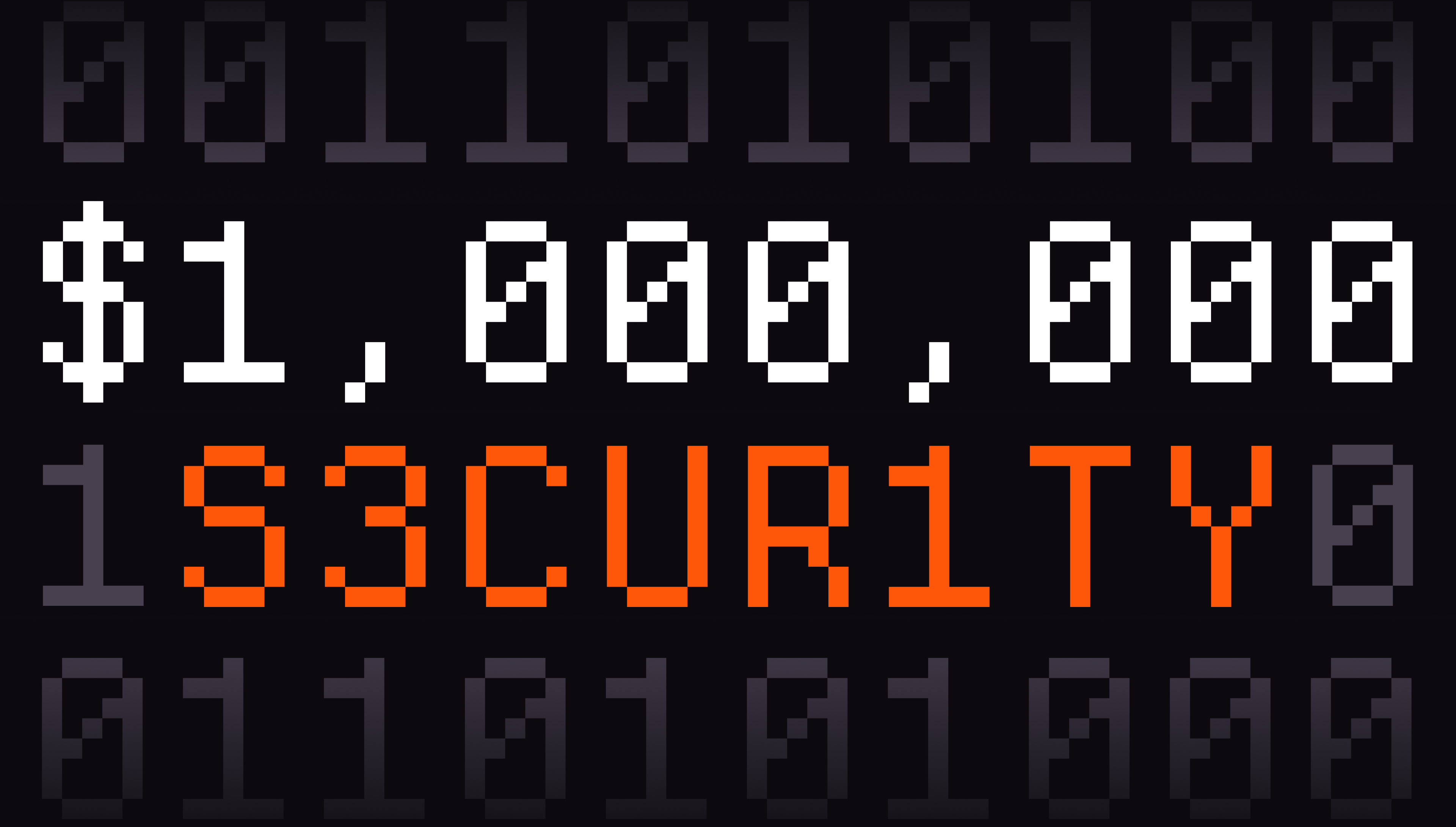 For the next two weeks, we're covering $1 million in security scans and fixes